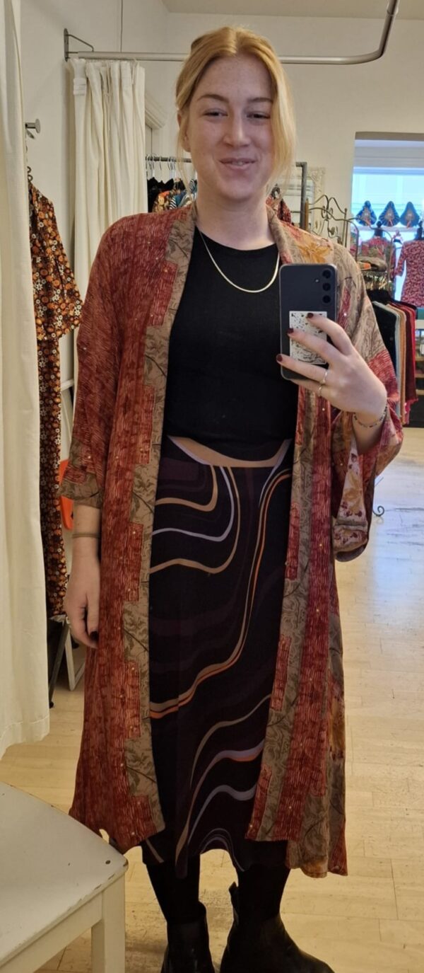Cofur vintage silkekimono 5 - Image 9