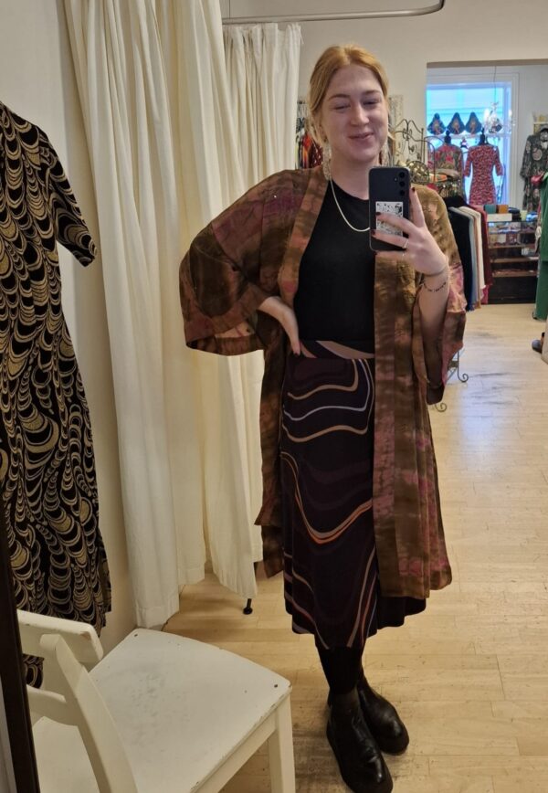 Cofur vintage silkekimono 5 - Image 4