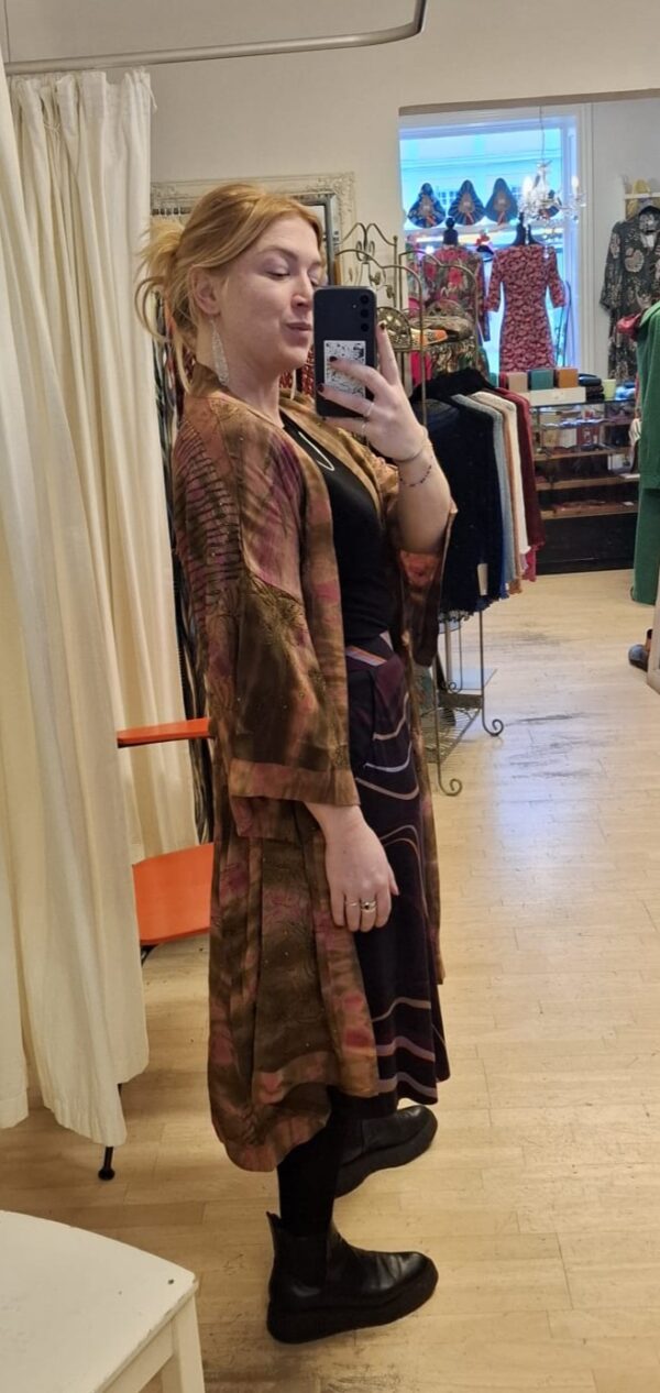 Cofur vintage silkekimono 5 - Image 2