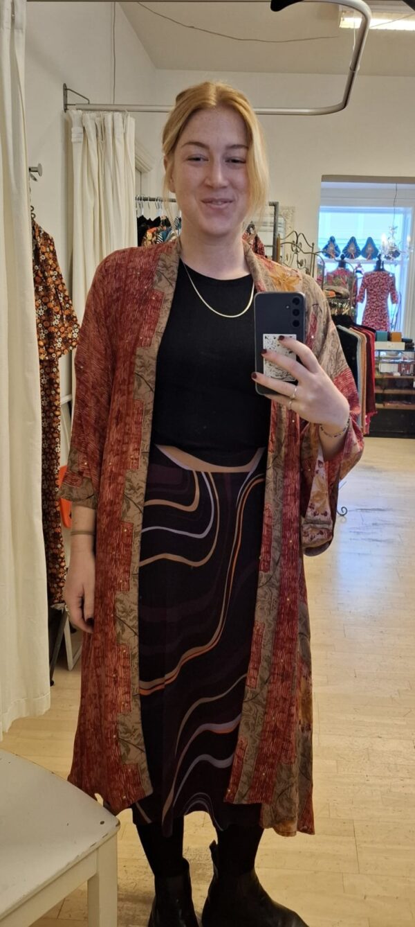 Cofur vintage silkekimono 5 - Image 8