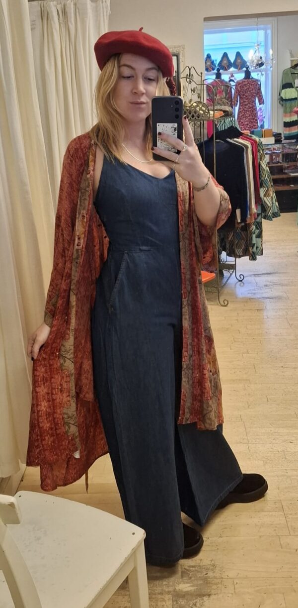 Cofur vintage silke kimono 6 - Image 4