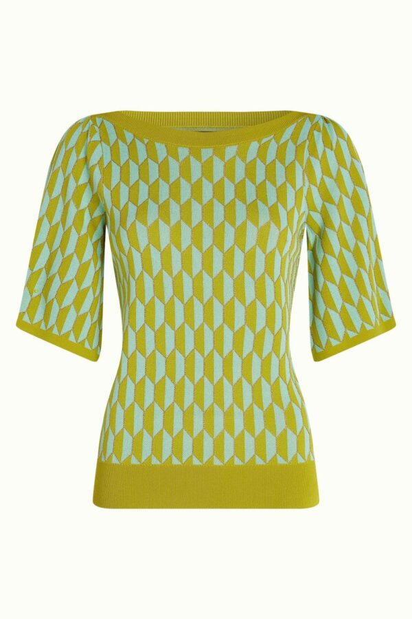 King Louie strik  Ivy Top Wide Sleeve Dune M - Image 4