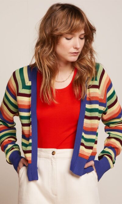 King Louie Blanca Cardi Molo
