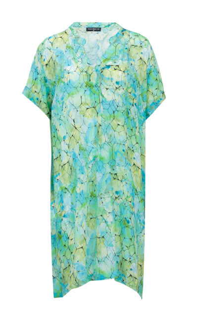 PeaceHeartJoy silkekjolen Felicity dress Mint