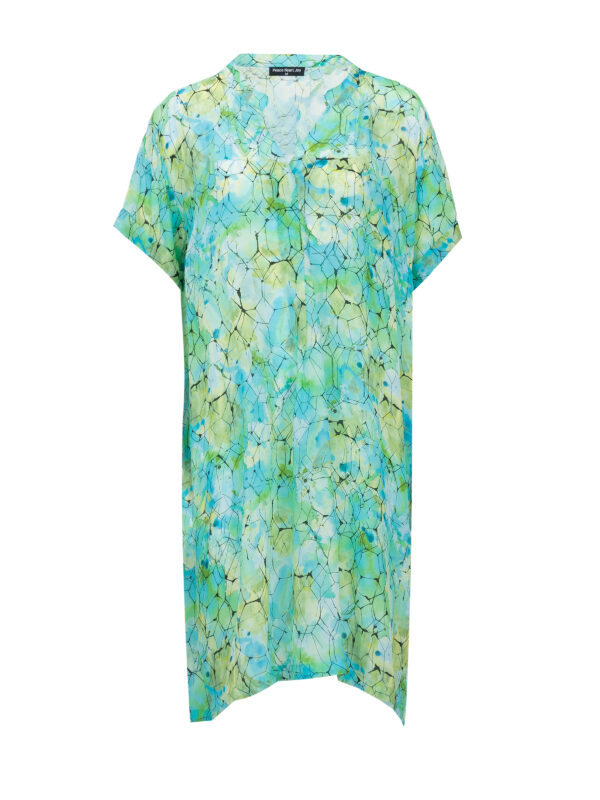 PeaceHeartJoy silkekjolen Felicity dress Mint