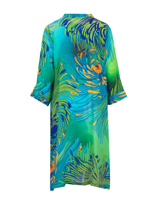 PeaceHeartJoy silkekjolen Paola maxi dress Abstract - Image 5