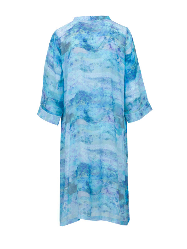 PeaceHeartJoy silkekjolen Paola maxi dress Abstract - Image 7