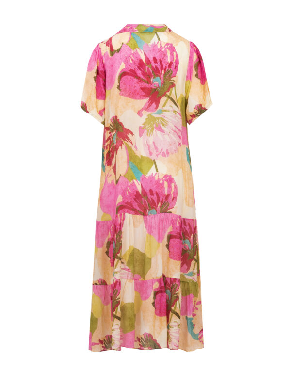 PeaceHeartJoy silkekjolen Paola maxi dress Abstract - Image 21