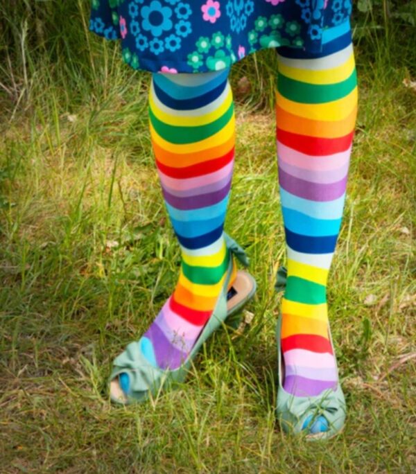 MARGOT Rainbow strømpebukser 100 denier  S -2XL