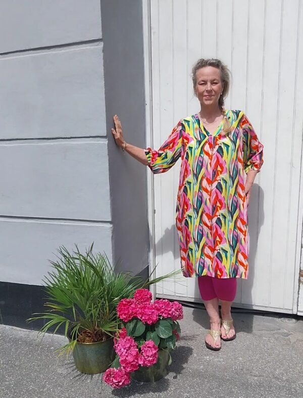 PeaceHeartJoy silkekjolen Dora Floral - Billede 7