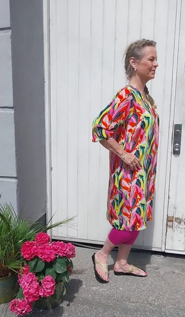 PeaceHeartJoy silkekjolen Dora Floral - Billede 4