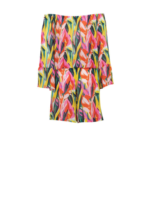 PeaceHeartJoy silkebuksedragten Tiana short Floral - Image 2