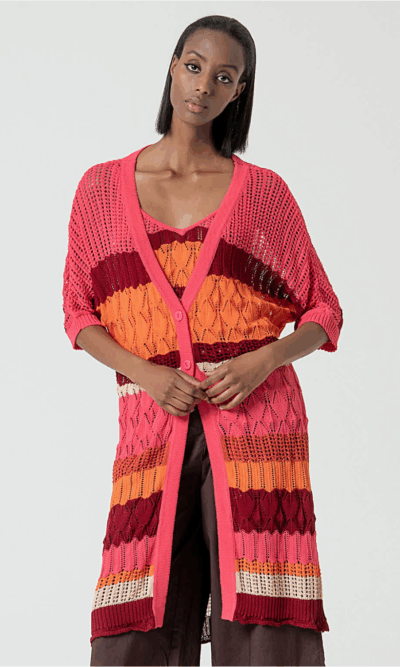 SURKANA hæklet cardigan