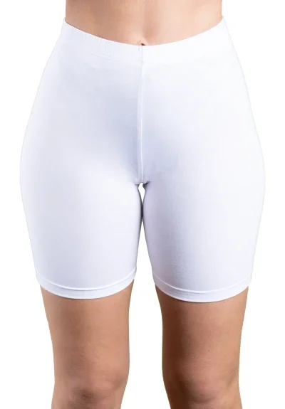 Bambus shorts hvide