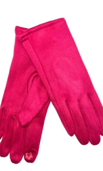 Handsker Fuchia one size vaskbare