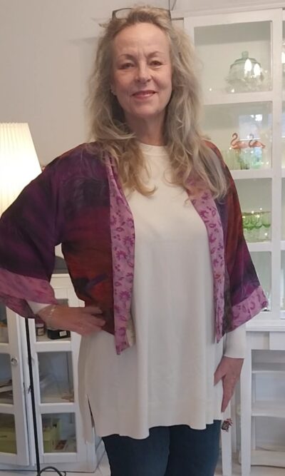 Cofur vendbar silkejakke